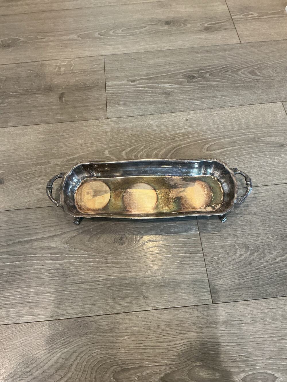 French Country Metal Tray